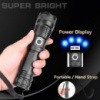 Фонарь ручной аккумуляторный тактический Bailong BL-X71-P50