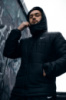 Зимняя Куртка Nike «Европейка» черный