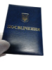 Посвідчення до нагород синє (бумвініл)