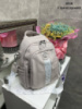 Сіро-пудрова - сумка-рюкзак - молодіжна, стильна та зручна модель з додатковими кишенями (0510)
