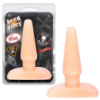 Анальна пробка стимулятор анус плаг тілесний для початківців з обмежувачем розмір S Hung Rider Blush