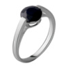 Серебряное кольцо CatalogSilver с натуральным сапфиром 2.355ct, вес изделия 2,86 гр (2057505) 17 размер