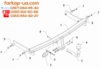 Тягово-сцепное устройство (фаркоп) Volkswagen Passat B7 (2010-2015)