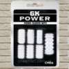 Набір стимулюючих насадок на член прозорих GK Power «Penis Sleeve Kits-Clear» від Chisa
