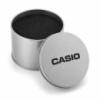 Коробочка металева кругла Casio Silver (1000-0409) для зберігання годинників сріблястого кольору