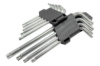Набор ключей Torx удлиненные T10-50 (9шт) (111260)