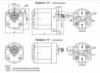 Шестеренчатый (шестерной) гидравлический насос Hidros 10AХ254 (серия 10)