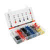 Набор клемм/наконечников 800шт(E0508w-140 E2508b-140,E1008r-140,E1508bl-140,E4009gr-50,E7508gr-140,E6012y-25,E1012r-25)в боксе