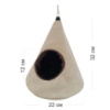 Будиночок юрта гамак для гризунів розмір L (22х32 см)