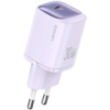 Мережевий зарядний пристрій Usams US-CC251 single USB-C PD3.0 30W 3A Purple (Код товару:41150)