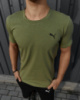Футболка Puma хакі (9586503771)