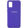 Чохол Silicone Cover Full Protective (AA) Для Samsung Galaxy A02s (Фіолетовий / Purple) - купити в SmartEra.ua