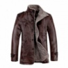 Мужская зимняя кожанная куртка, куртка мужская кожа, мужская куртка зима, чоловіча куртка шкіра