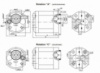 Шестеренчатый (шестерной) гидравлический насос Hidros 10AХ489 (серия 10)