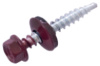 Саморіз покрівельний Apro 4.8 x 35 мм RAL 3005 (50 шт.) (SDS48353005)