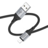 Кабель Hoco X102 USB to Lightning 1m black