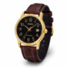 Чоловічий годинник Casio MTP-V002GL-1B — Класична модель з датою та коричневим шкіряним ремінцем