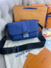 Месенджер синiй Louis Vuitton S-Cape Blue c849