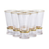 Набір склянок Stunning високих 6 штук по 400 мл, прозорий