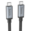 Кабель USB Hoco US06 USB3.2 20Gbps 100W 4K 60Hz Type C to Type C