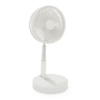 Портативный напольно-настольный вентилятор FH-2058, R*195mm, 3 режима, высота до 1м, питание от 2*18650, Mix Color, Box