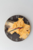 Годинник  з дерева та епоксидної смоли ручної роботи Природний Ритм 30 см