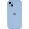 Чохол Silicone Case Full Camera Protective (AA) для Apple iPhone 13 (6.1«») Синій / Lilac Blue - купити в SmartEra.ua