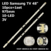 LED підсвітка Samsung TV 48« 975mm 10-led V5DF-480DCA-R2 V5DF-480DCB-R2 BN96-34785A BN96-34786A 2шт.