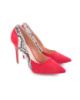 Жіночі червоні туфлі на підборах