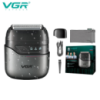 Електробритва VGR V-379 шейвер подвійне лезо триммер IPX7