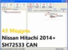 Модуль 43 загрузчика прошивок MMC Flasher - Nissan Hitachi GEN2 2014+ SH72533 CAN