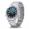 Чоловічий годинник Casio AMW-870DA-2A2V зі сталевим браслетом та синім циферблатом