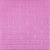 3D панель самоклеюча 700х770х3мм цегла Пурпурна (014-3) SW-00000863