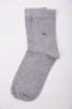 Чоловічі шкарпетки середньої довжини, світло-сірого кольору, 167R525