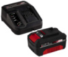 Акумулятор і зарядний пристрій Einhell 18V 4,0 Ач Starter Kit Power-X-Change (4512042)
