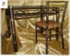 Кованый столик «Бамбук»