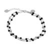 Серебряный браслет CatalogSilver с натуральным шпинелью, вес изделия 3,52 гр (2102595) 1720 размер