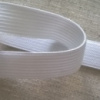 Эластичная тесьма (резинка текстильная) т. 8,0 мм цвет белый