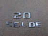 Буква, цифра эмблемы с крышки багажника Мерседес-Бенц 202 кузов дизель Читайте описание