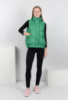 Жіночий зелений жилет
