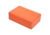 Яскравий блок для йоги RAO оранжевий 23х15х7.5 см