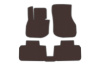 Резиновые Коврики Carsuit (Для IX1, Коричневые) для BMW X1/iX1 (U11) 2022- гг