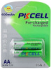 Акумулятор PKCELL 1.2V AA 600mAh NiMH Already Charged, 2 штуки у блістері ціна за блістер, Q12