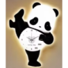 Годинник настінний «Панда» з LED підсвічуванням NCH-31-40