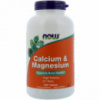 Кальций и Магний, Calcium & Magnesium, Now Foods, 250 Таблеток