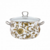 Кастрюля эмалированная 4,0 л «Золотое кружево» 15170