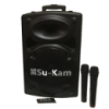 Портативна колонка Su-Kam BT 100D з мікрофоном 26000mAh Black Портативна колонка Su-Kam BT 100D з мікрофоном 26000mAh Black