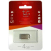 Флеш пам'ять T&G Short 105 4GB Metal Silver (TG105-4G)