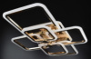Люстра потолочная LED с пультом A2503/2+2+2-rgb-gd Золото 12х59х80 см.