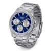 Чоловічий годинник Casio MTP-1375D-2A1 з синім циферблатом та металевим браслетом